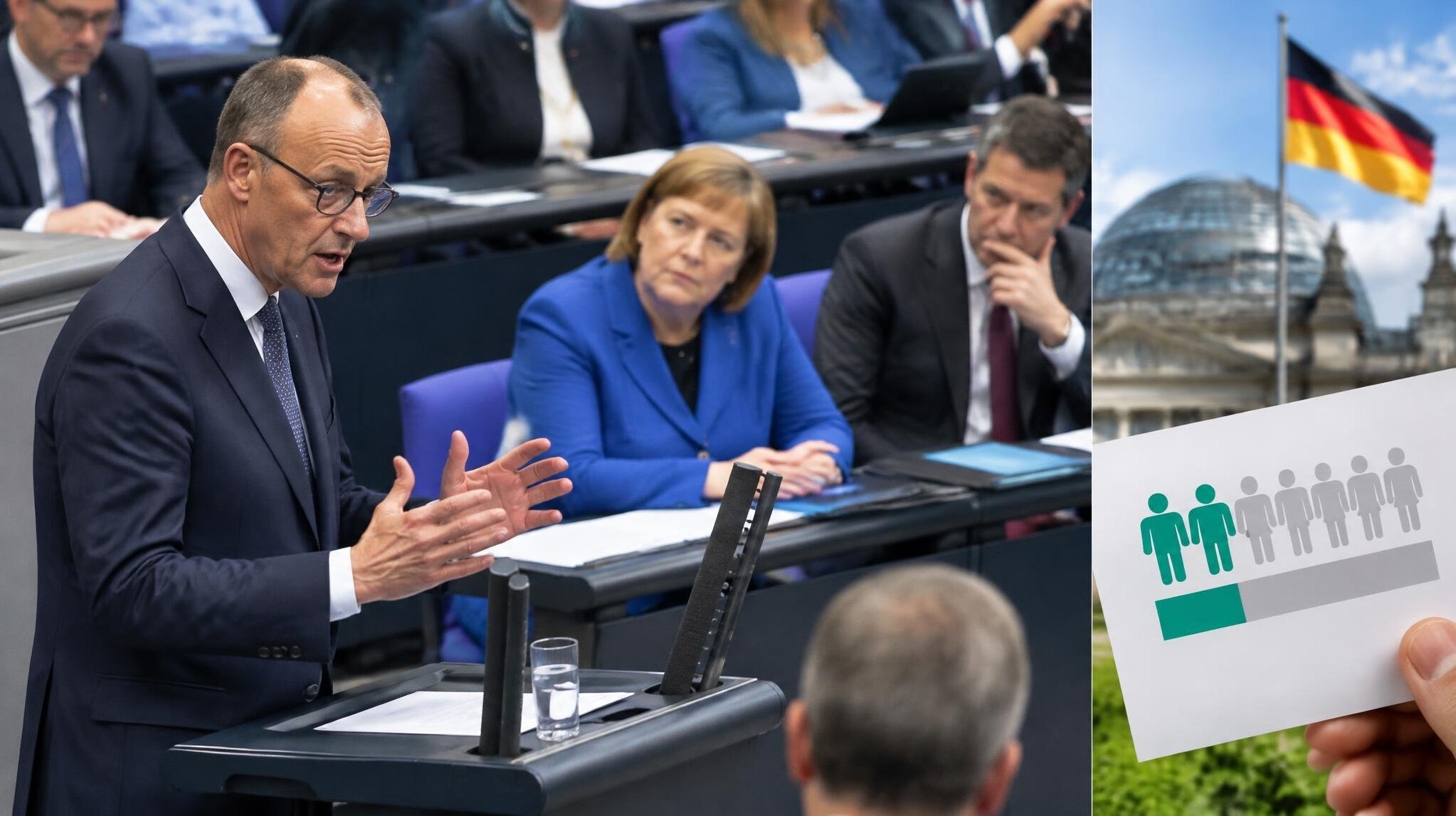 german politicians debate
